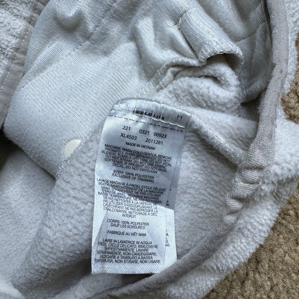 COLUMBIA HEATHER GRAY M MEDIUM JACKET PULLOVER SHERPA STYLE WINTER - Picture 6 of 6